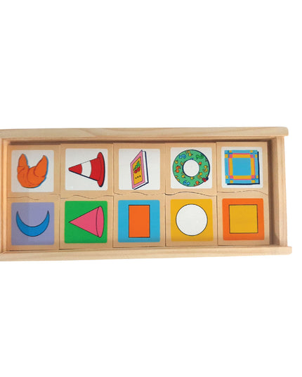 Colours and Shapes Dominoes