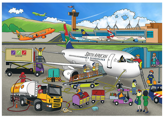 Puzzle - 24 pc Airport