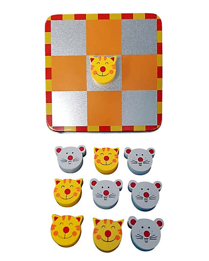 Cat and Mouse in Tin - Tic Tac Toe
