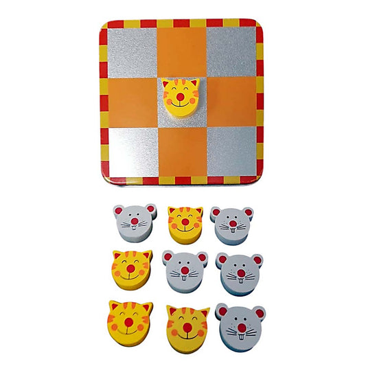 Cat and Mouse in Tin - Tic Tac Toe