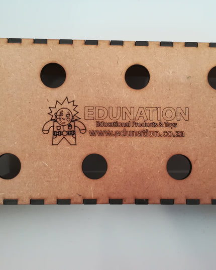 Scissors Holder - wooden 8 hole