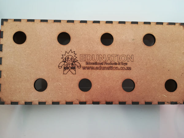 Scissors Holder - wooden 8 hole