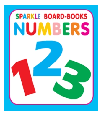 Book - Sparkle Board Book - numbers 123