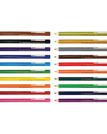 Jumbo Triangular Colour Pencils 20's - Faber Castell