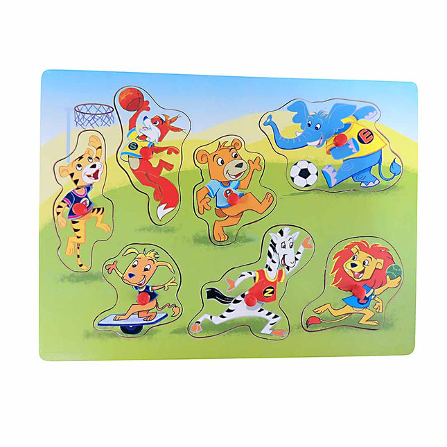 Knob Puzzle - Sport 7pc