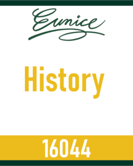 Eunice '27 Gr 10 History