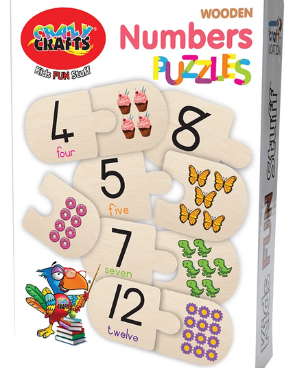 Crazy Crafts Puzzles - Numbers