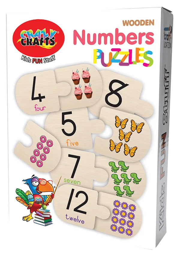 Crazy Crafts Puzzles - Numbers