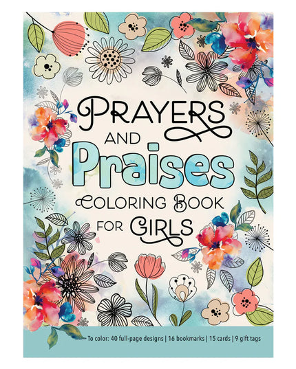 Book - Prayers & Praises For Girls - CLR198 - Christian Art