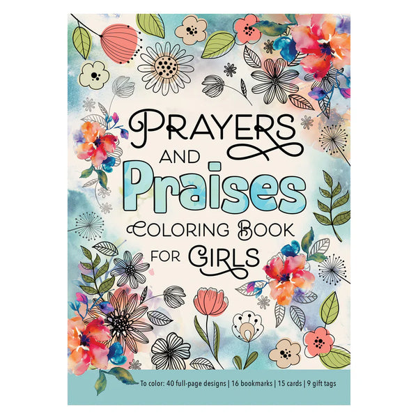 Book - Prayers & Praises For Girls - CLR198 - Christian Art