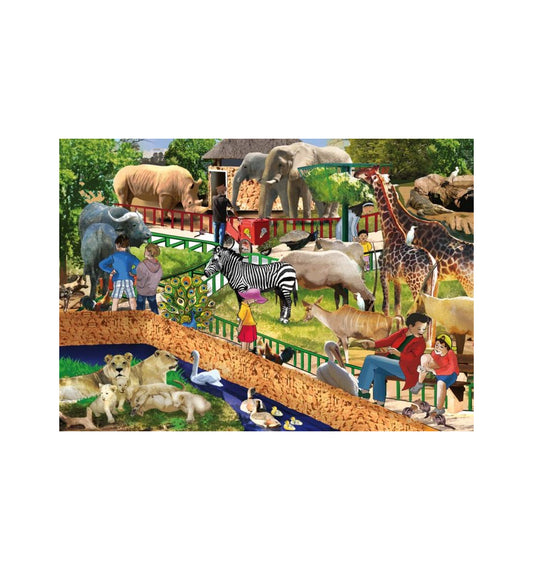 Puzzle - 36 pc Zoo