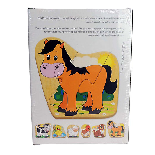 Puzzle - Farm Animals Smart Starter 2&3 pieces