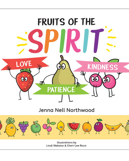 Books - Fruits of The Spirit Love Patience Kindness - Christian Art