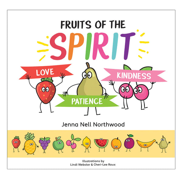 Books - Fruits of The Spirit Love Patience Kindness - Christian Art