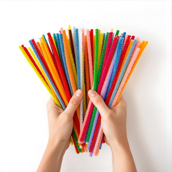 Pipe Cleaners Assorted Colours - 100's