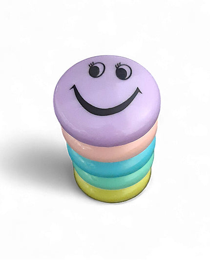 Fridge MAGNET Smiley Face Asst Col 5 p/pack