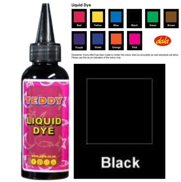 Liquid Dye 100ml Black
