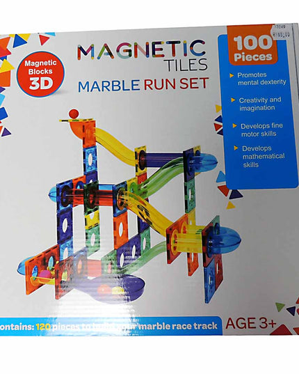 Magnetic Tiles - Marble Run 100 Piece