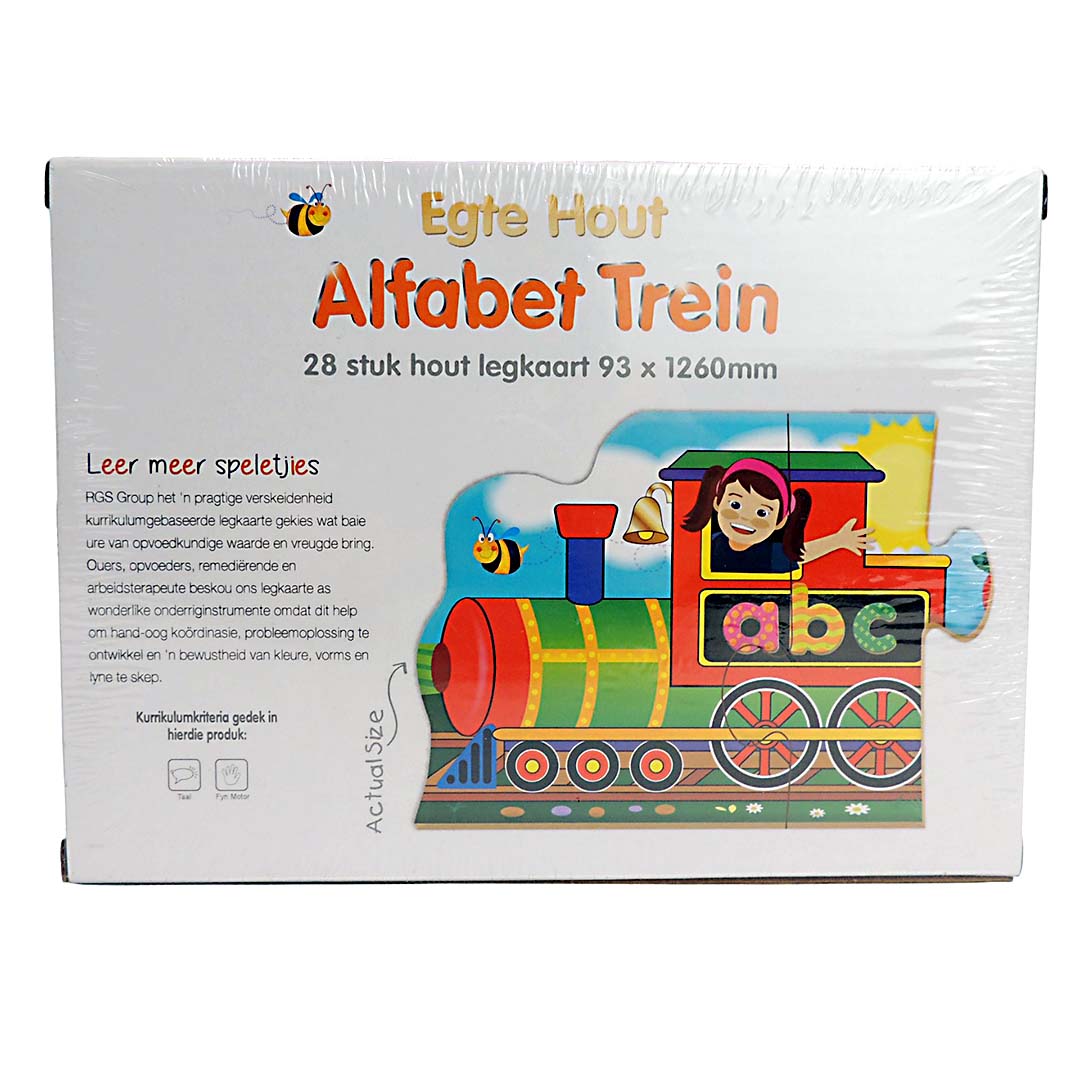 Alfabet Trein Afrikaans