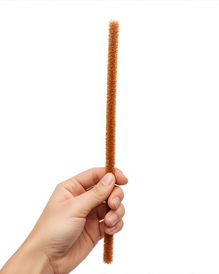 Pipe Cleaner 6mm Brown each