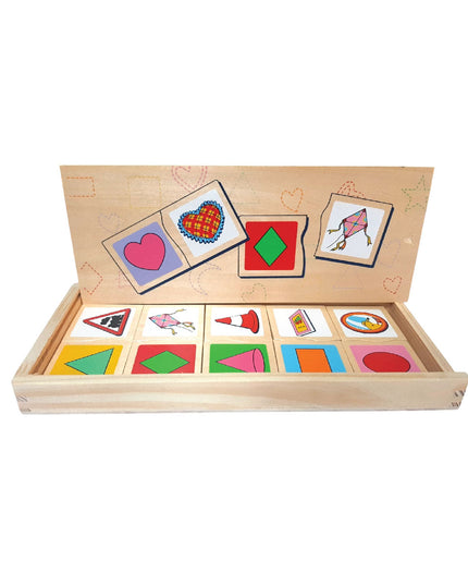 Colours and Shapes Dominoes