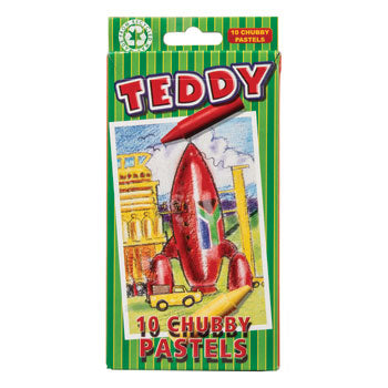 Pastels Teddy Chubby 10's
