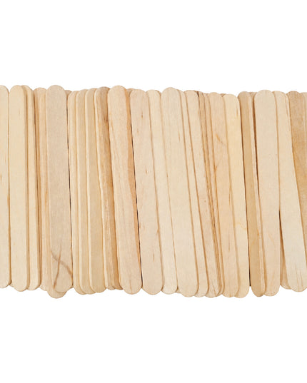 Ice Cream Sticks Plain 9.3cm x 1cm 50 Piece