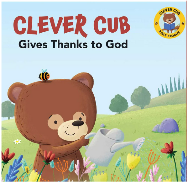 Clever Cub Gives Thanks to God