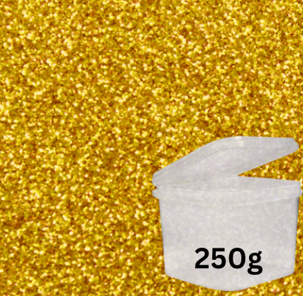 Glitter 250g Gold