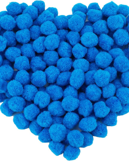 Pom Poms 20mm 50's Blue