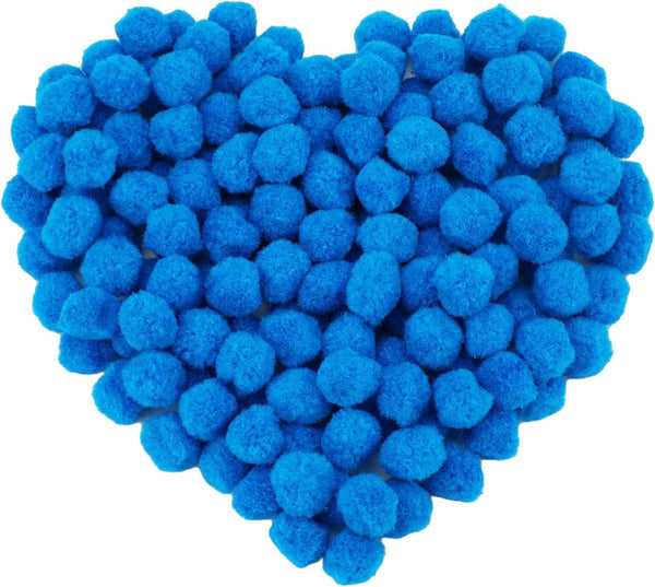 Pom Poms 20mm 50's Blue