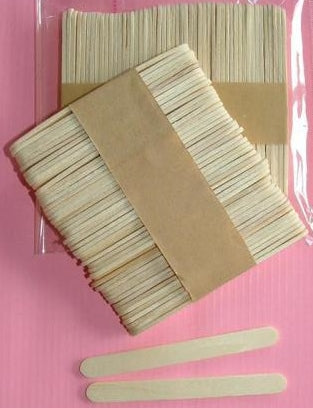 Wooden A-Sticks I/Crm - Medium Plain 95mmx10mm - 100's