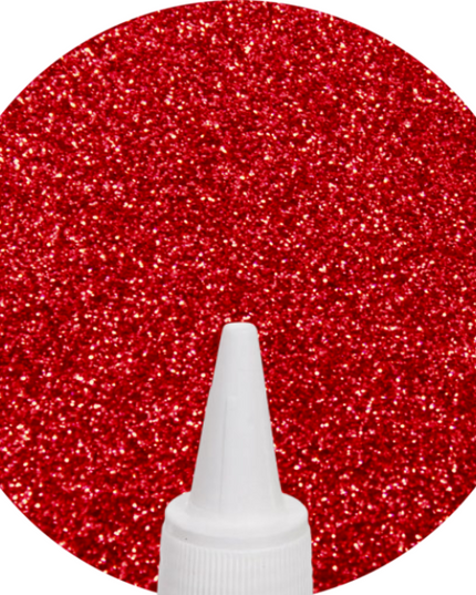 Glitter Red 100g in Spout bottle