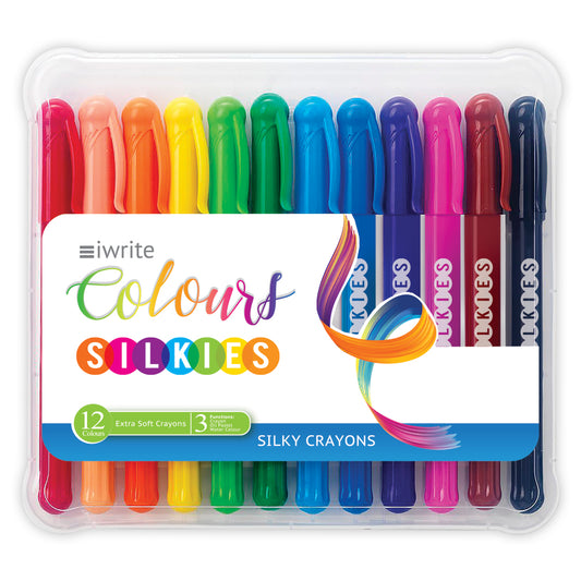 Silky Crayons - Silkies - 12's