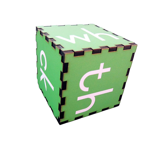 Dice - Phonics 1 - 65mm Wooden