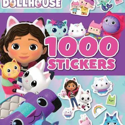 Book - Gabby's Dollhouse & 1000 Sticker Colour Activities