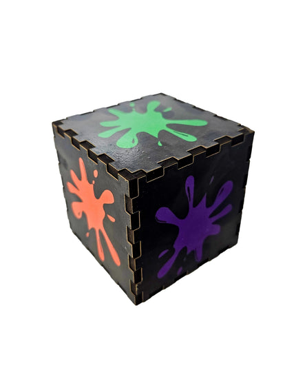 Dice Colours Wooden 65mm