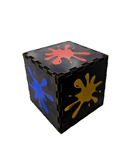 Dice Colours Wooden 65mm