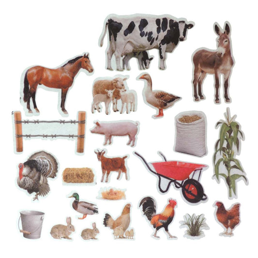 Funky Felt Farm Animals