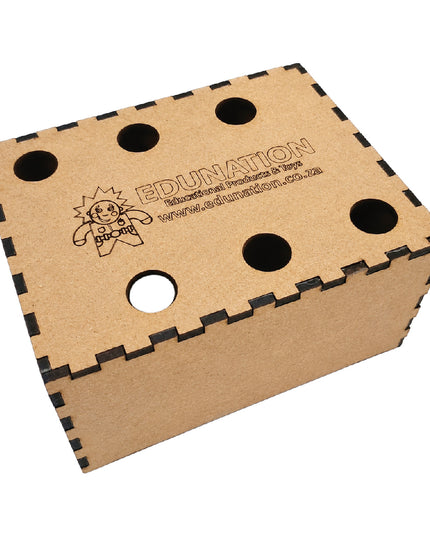Scissors Holder - Wooden 6 Hole