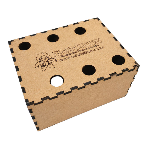 Scissors Holder - Wooden 6 Hole