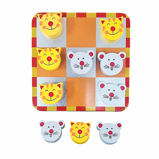 Cat and Mouse in Tin - Tic Tac Toe