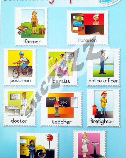 Poster - Community Helpers