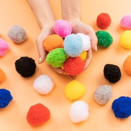 Pom Poms 40mm 50's Ass