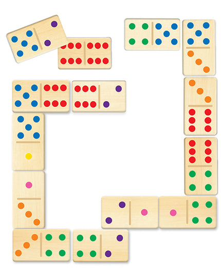 Dominos Dots Wooden