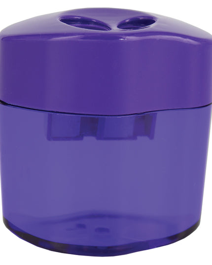 Barrel Sharpener - Two Hole - Purple