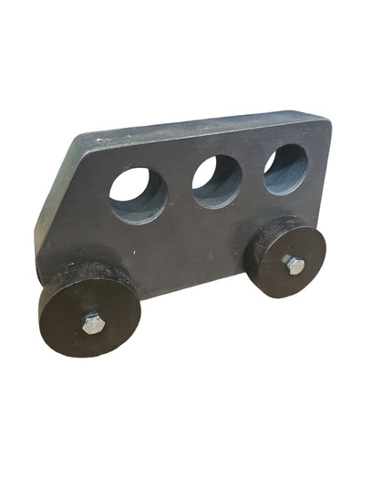 Wooden Car - Bus - Black
