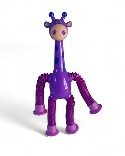 Animal Pop Tube Giraffe - with light