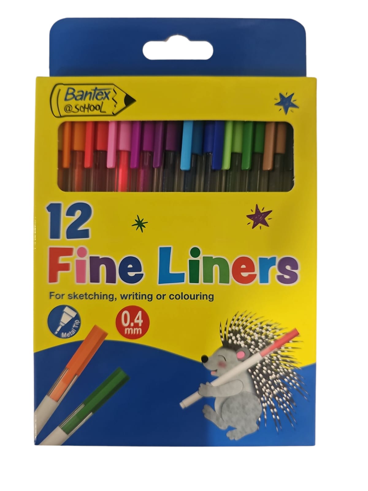 Fine Liner 0.4mm Pack of 12 Bantex