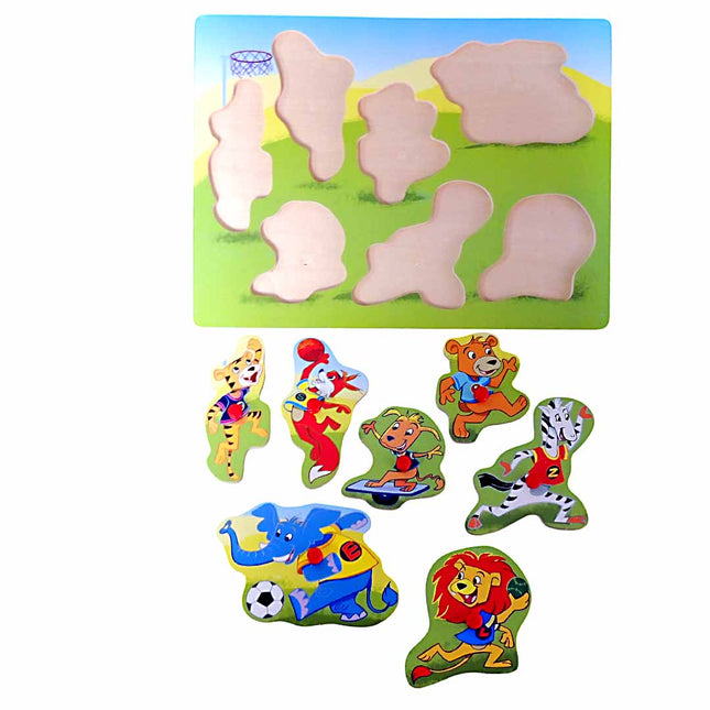 Knob Puzzle - Sport 7pc